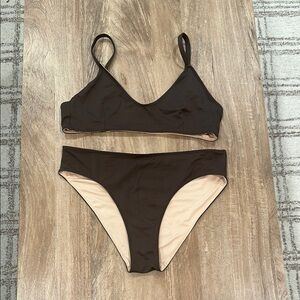 Women's Brown Bikini Set indigo Luna